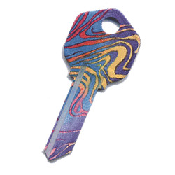 KeysRCool - Buy Rainbow Swirl Happy House Keys KW1 & SC1