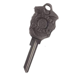 KeysRCool - Buy Police Badge Hand Crafted House Keys KW & SC1