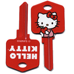 KeysRCool - Buy Red Hello Kitty House Keys KW & SC1