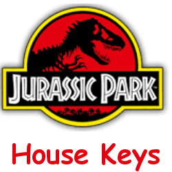 KeysRCool - Buy Jurassic Park House Keys KW & SC1