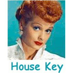 KeysRCool - Buy Lucille Ball House Keys KW & SC1