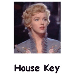 KeysRCool - Buy Marilyn Monroe House Keys KW & SC1