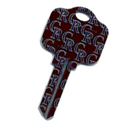 KeysRCool - Buy Colorado Rockies MLB House Keys KW1 & SC1