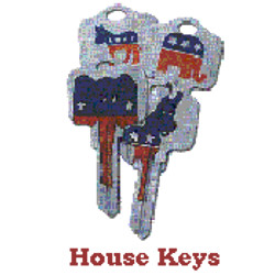 KeysRCool - Buy Political Party House Keys KW & SC1