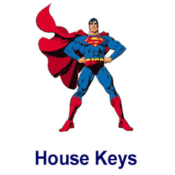 KeysRCool - Buy Superman House Keys KW & SC1