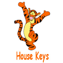 KeysRCool - Buy Tigger House Keys KW & SC1