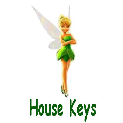 KeysRCool - Buy Tinker Bell House Keys KW & SC1