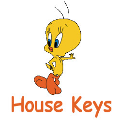 KeysRCool - Buy Tweety Bird House Keys KW & SC1