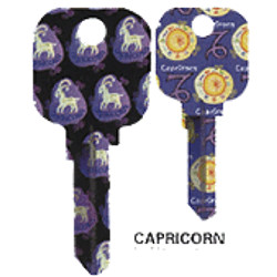 Capricorn Zodiac House Keys KW1 & SC1