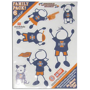 KeysRCool - Buy Illinois Fighting Illini NCAA Decals