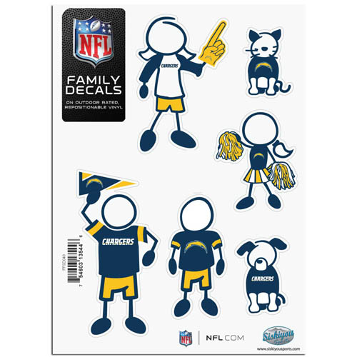 KeysRCool - Buy Los Angeles Chargers NFL Figure Decals