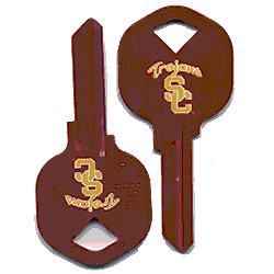 USC Trojans NCAA House Keys KW & SC1