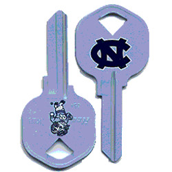 KeysRCool - Buy North Carolina Tar Heels NCAA House Keys KW & SC1