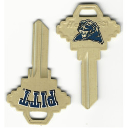 University of Pittsburgh Panthers NCAA House Keys KW1 & SC1