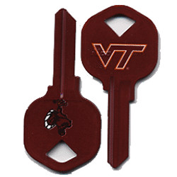 KeysRCool - Buy Virginia Tech Hokies NCAA House Keys KW & SC1