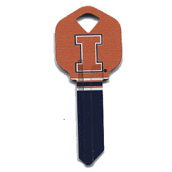 KeysRCool - Buy Illinois Fighting Illini NCAA House Keys KW1 & SC1