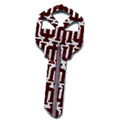 Indiana Hoosiers NCAA House Keys KW1 & SC1