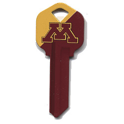 KeysRCool - Buy Minnesota Golden Gophers NCAA House Keys KW1 & SC1