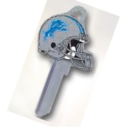 KeysRCool - Buy Detroit Lions (Helmet) NFL House Keys KW1 & SC1