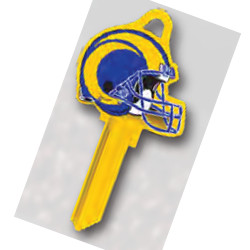 KeysRCool - Buy Los Angeles Rams (Helmet) NFL House Keys KW1 & SC1