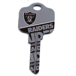 KeysRCool - Buy Las Vegas Raiders NFL House Keys KW1 & SC1